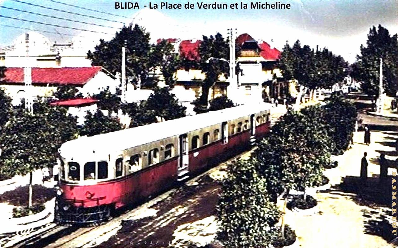 Blida - Place de Verdun et la Micheline.jpg